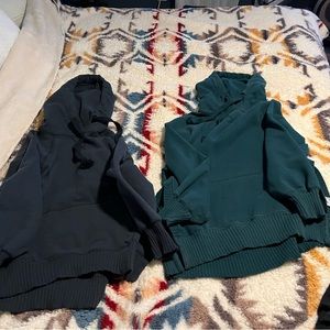 2 American Eagle relaxed fit hoodies